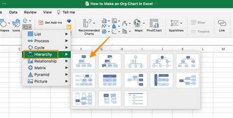 Image result for Organization Chart in Excel Format