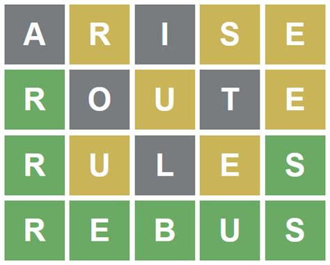 Image result for Wordle Game Examples