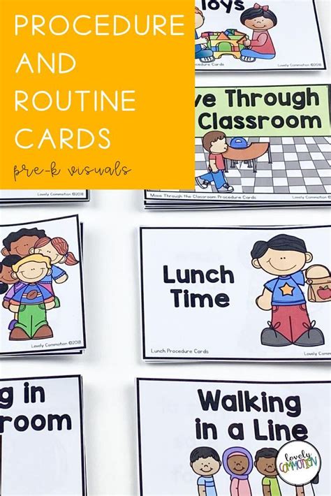 Classroom Procedures Visuals に対する画像結果