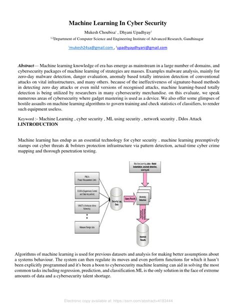 Image result for Define Machine Learning in Cyber Security