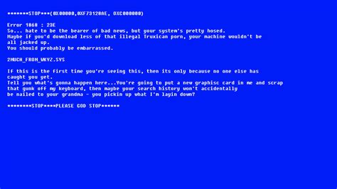 Afbeeldingsresultaten voor Blue Screen Error HD