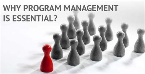 Image result for Importance of Program Management