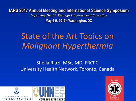 Image result for Malignant Hyperthermia Algorithm Poster