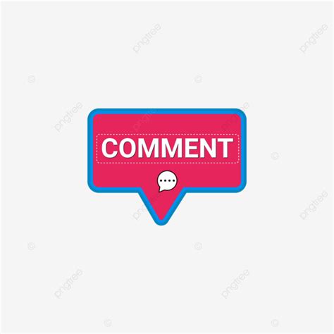 Image result for Comment Button Transparent