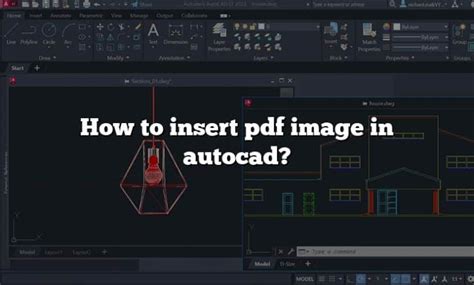 Image result for How to Insert PDF in AutoCAD