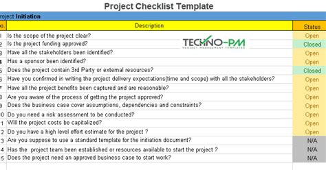Image result for Implementation Checklist Template Excel