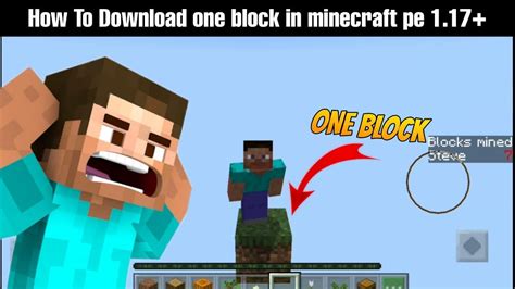 Image result for Minecraft One Block Download 1.17 Java