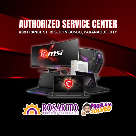 Toradh íomhá ar MSI Service Center