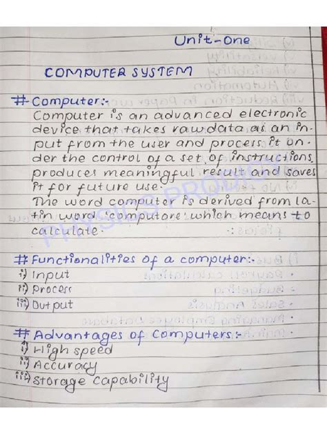 Image result for Class 11 Computer Science Notebook