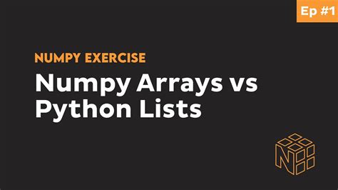 Image result for Explain the Difference Between a Python List and a Numpy Array
