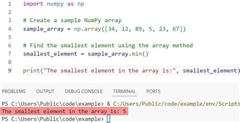 How to Get the Second Lowest Num in Array in Python に対する画像結果