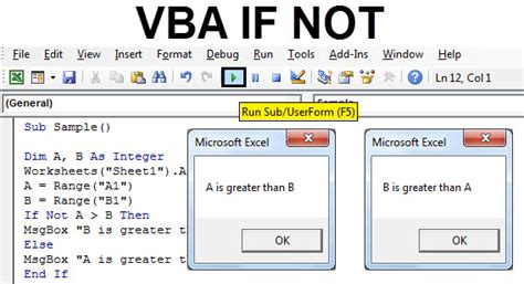 Image result for Not in Visual Basic