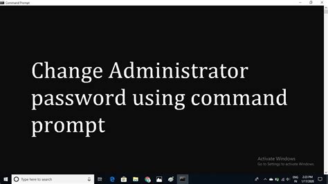 How to Change Password Command-Prompt に対する画像結果