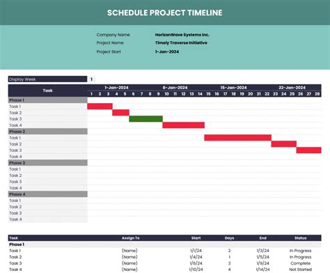 Image result for Construction Project Timeline Template Excel