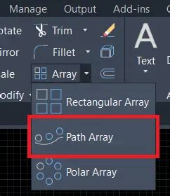 Image result for Array AutoCAD Alternating Pattern
