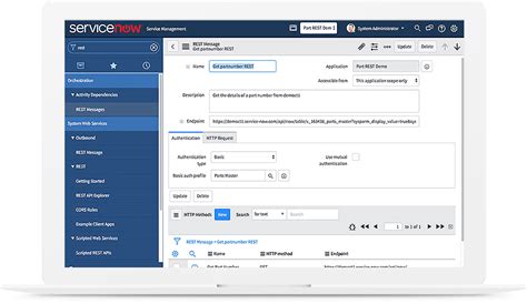 ServiceNow Application Service Example に対する画像結果