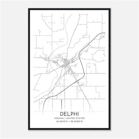 Image result for Delphi Indiana Map