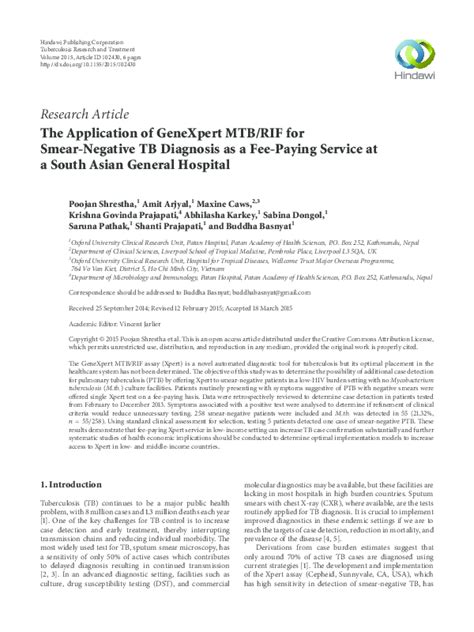 Toradh íomhá ar GeneXpert TB Diagnosis