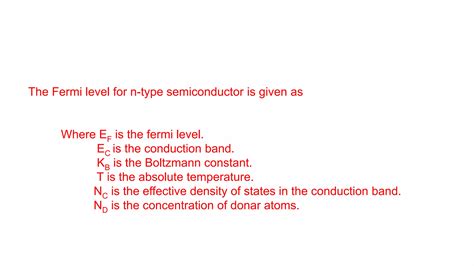 Short Notes On Fermi Level に対する画像結果