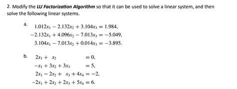 Toradh íomhá ar LU Factorization Algorithm