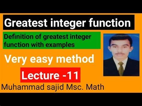 Image result for Greatest Integer Function Equation