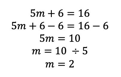 Image result for Example of Two Step Equation