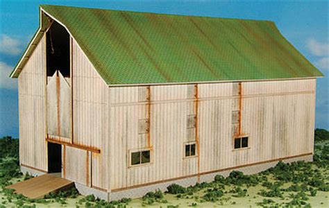 HO Scale Barn Kit に対する画像結果