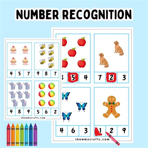 Toradh íomhá ar Identifying Numbers Worksheets