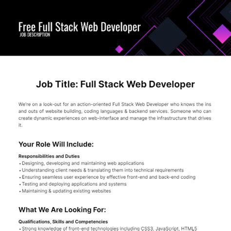 Python Life in Full Stack Developer Job Description に対する画像結果