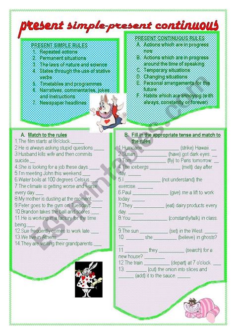 Afbeeldingsresultaten voor Present Simple Advanced Exercises