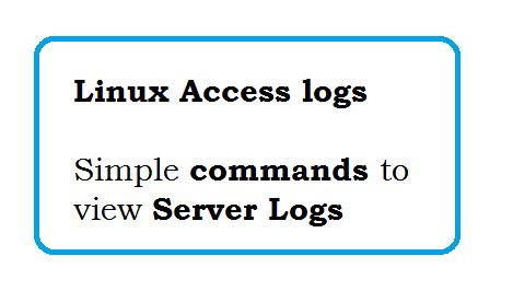 Toradh íomhá ar Web Server Logs On Linux