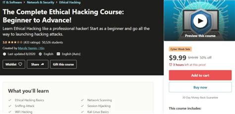 Image result for Hacking Course Name List
