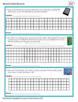 Distributive Property On Multiplication Word Problems に対する画像結果