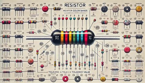 Toradh íomhá ar Resistor Color Band Decoder
