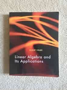 Image result for Linear Algebra And Its Applications Gilbert Strang