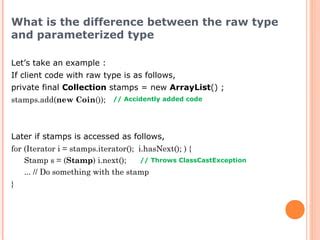 Difference Between Generic Type and Raw Type in Java に対する画像結果