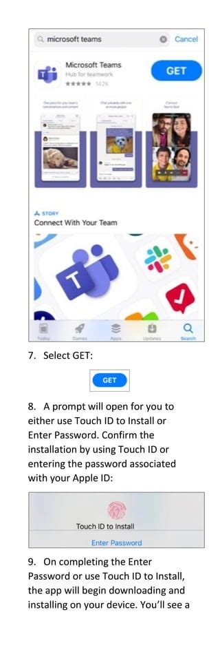iOS Teams Add App માટે ઇમેજ પરિણામ
