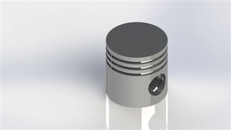 Image result for Piston 3D AutoCAD