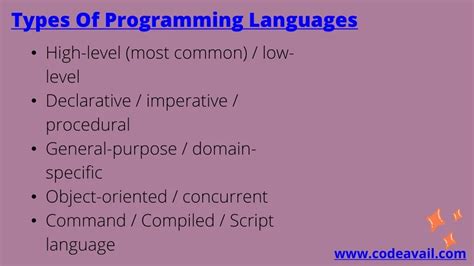 Programming Language Level Chart for Beginners に対する画像結果