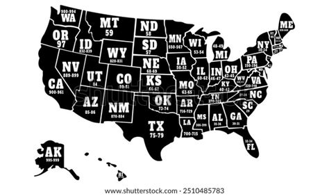 Image result for Zip Code Map of the Us
