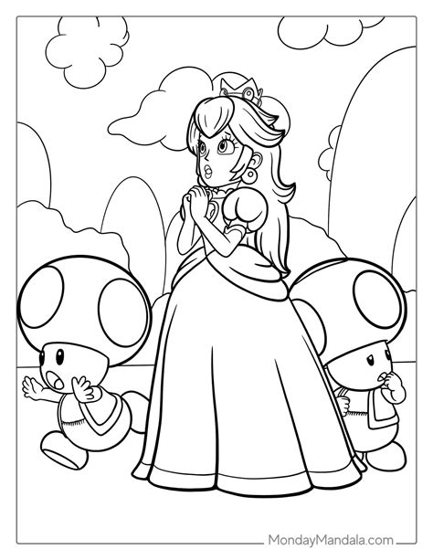 Toradh íomhá ar Princess Coloring Pages PDF