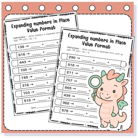 Image result for Place Value Expanded Form Worksheets