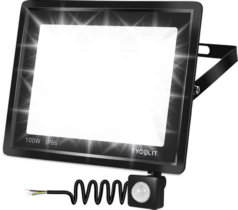 Image result for 100W LED Floodlight with PIR Sensor