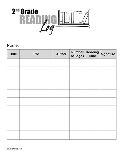 Image result for 2nd Grade Homework Tracker