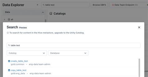 Image result for Data Explorer in Databricks