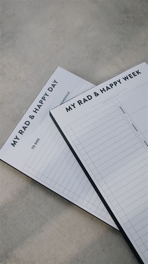 Image result for Week Notepad