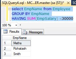 Image result for Having in SQL Server