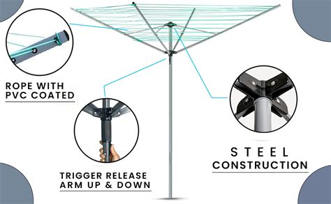 Image result for Rotating Clothes Line