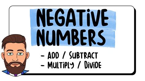 Image result for Negative Numbers Support