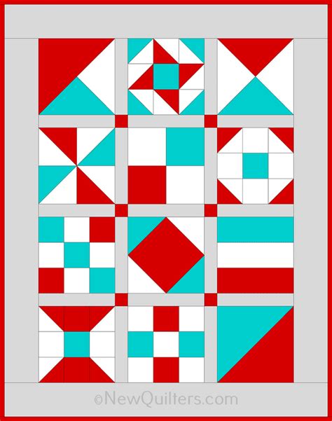 Image result for Sampler Quilt Block Patterns